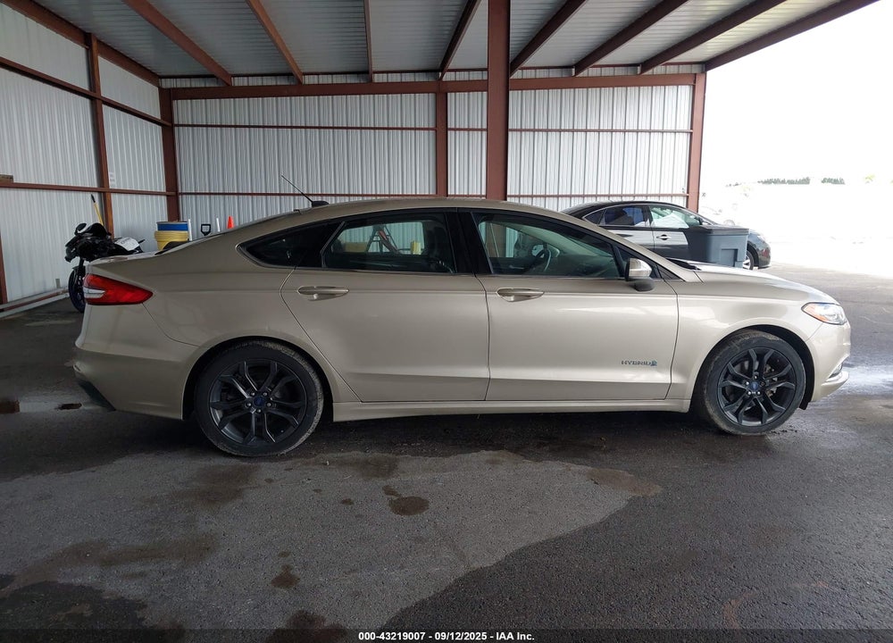 2018 FORD FUSION HYBRID SE VIN: 3FA6P0LU3JR128356