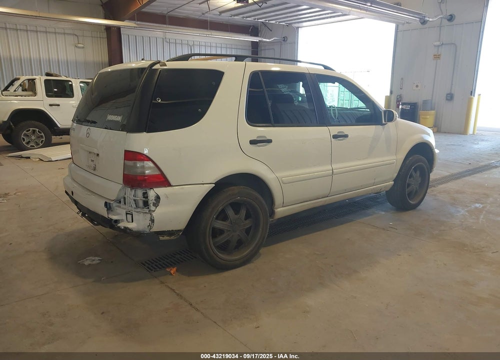 2004 MERCEDES-BENZ ML 350 4MATIC VIN: 4JGAB57E34A460276
