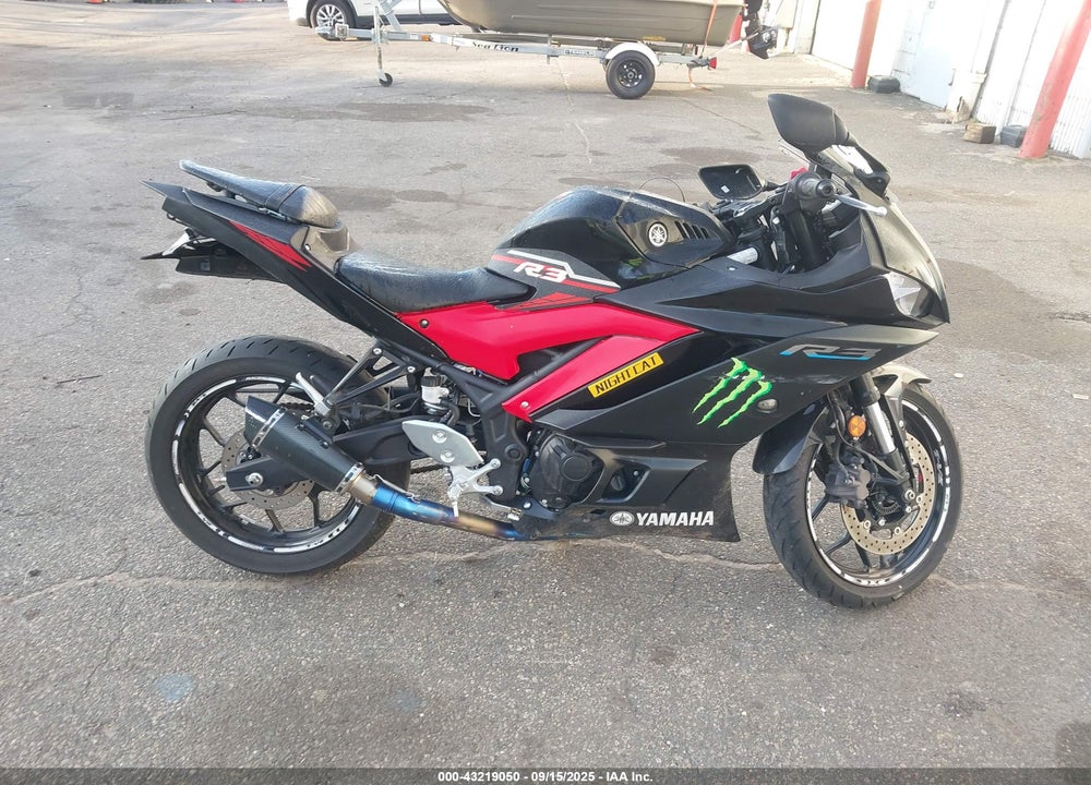 2023 YAMAHA YZFR3 A VIN: MH3RH18Y2PK012859