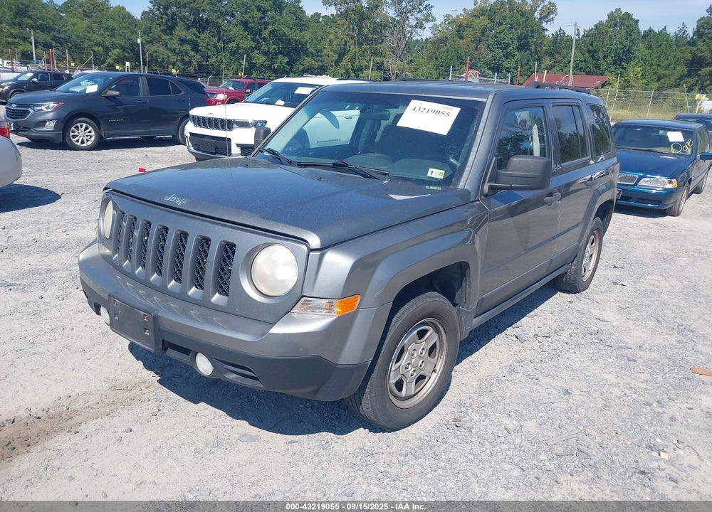 2012 JEEP PATRIOT VIN: 1C4NJRBB8CD630559