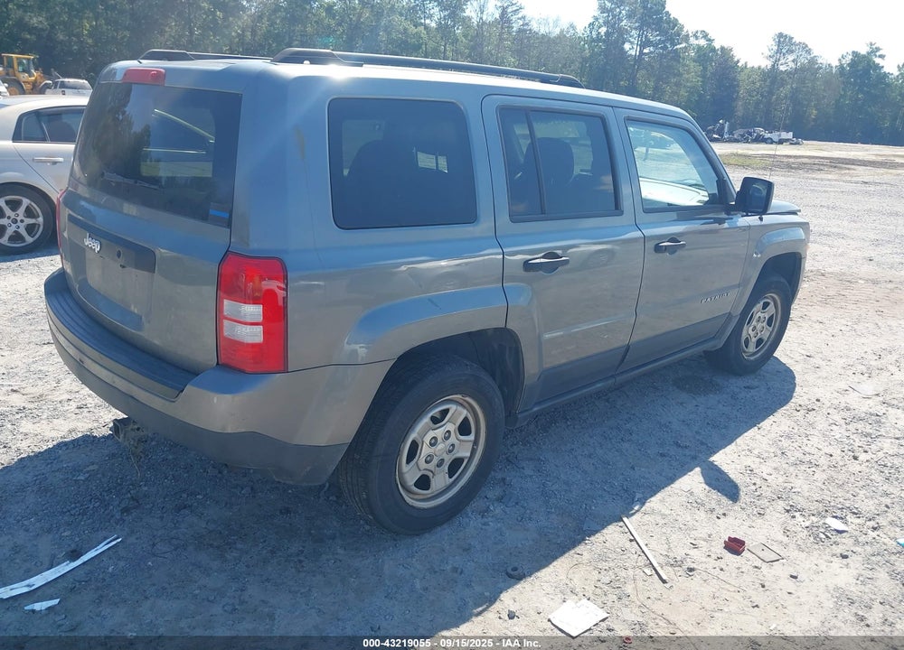 2012 JEEP PATRIOT VIN: 1C4NJRBB8CD630559