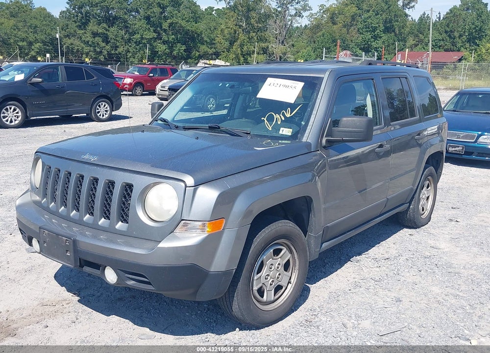2012 JEEP PATRIOT VIN: 1C4NJRBB8CD630559