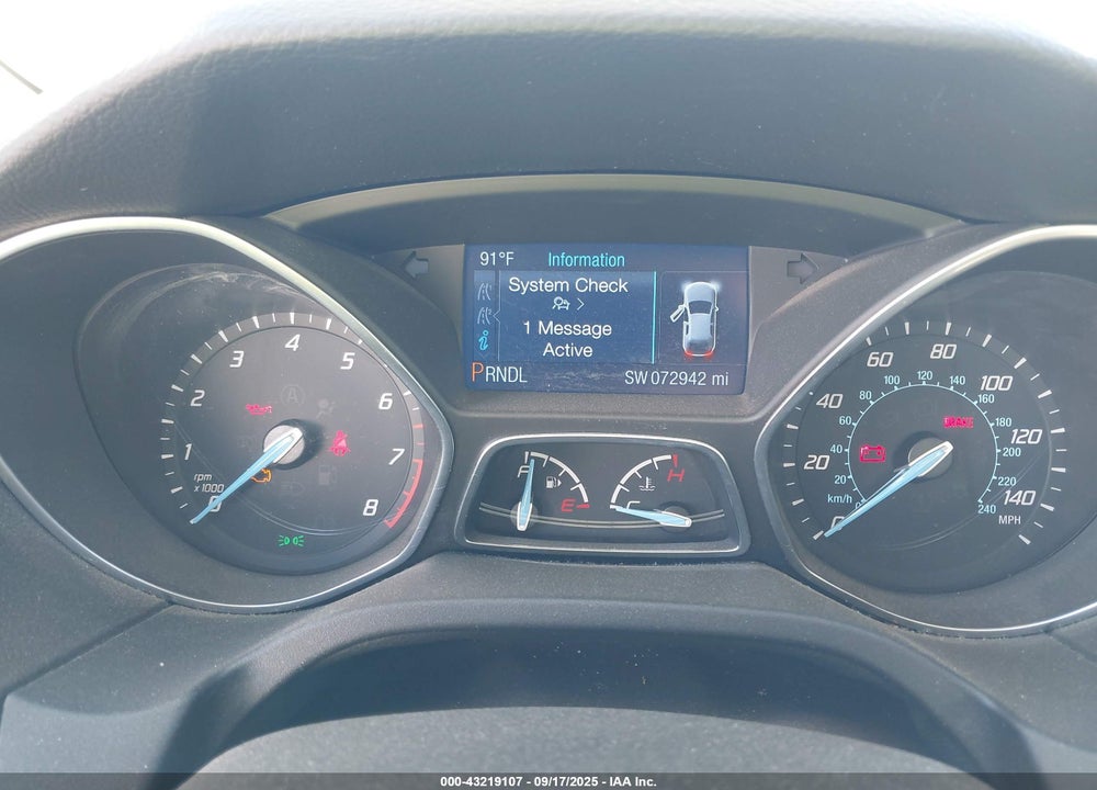 2014 FORD FOCUS S VIN: 1FADP3E26EL382992