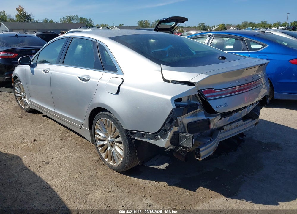 2015 LINCOLN MKZ VIN: 3LN6L2JK9FR603076