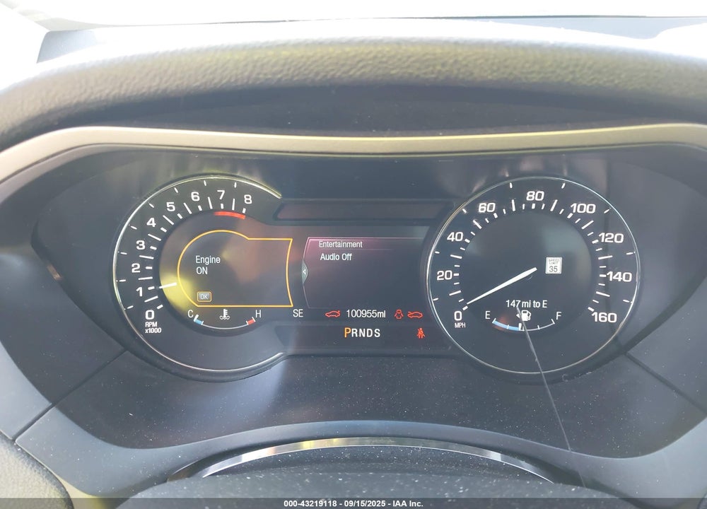2015 LINCOLN MKZ VIN: 3LN6L2JK9FR603076