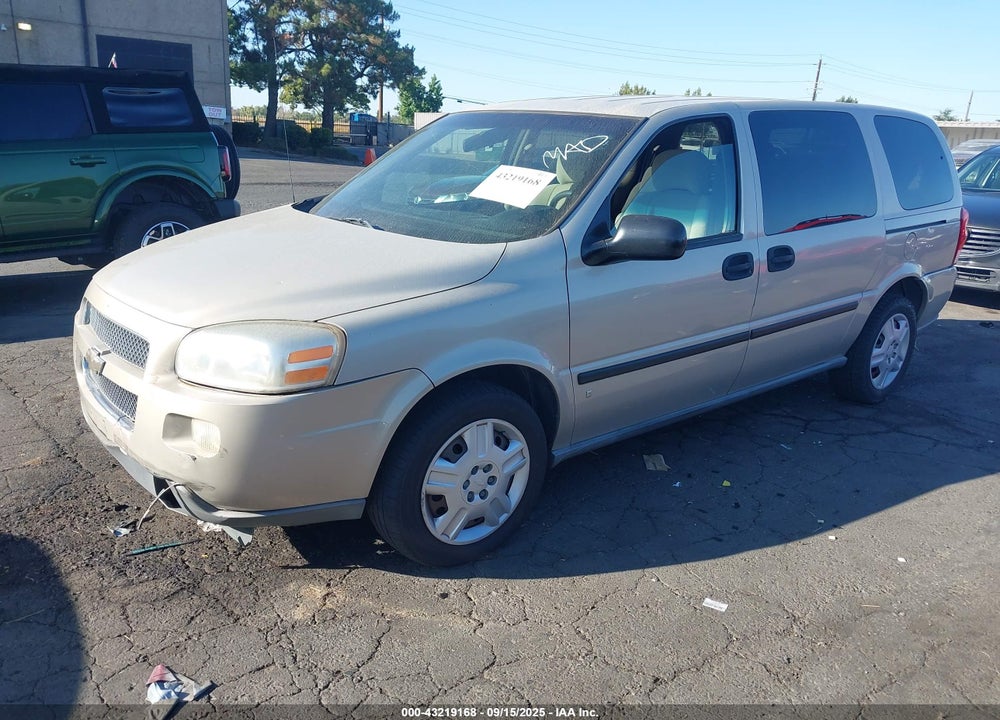 2007 CHEVROLET UPLANDER LS VIN: 1GNDV23W97D216308