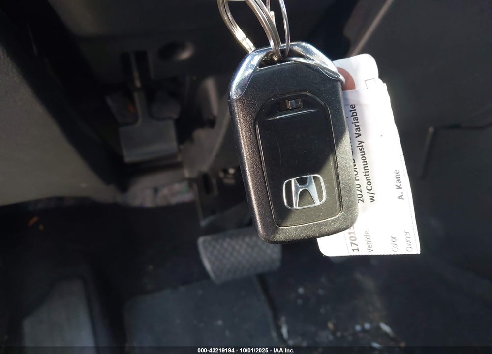 2020 HONDA CIVIC EX VIN: 2HGFC1F31LH681361