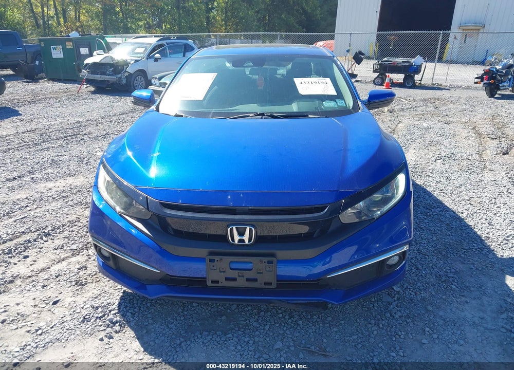2020 HONDA CIVIC EX VIN: 2HGFC1F31LH681361