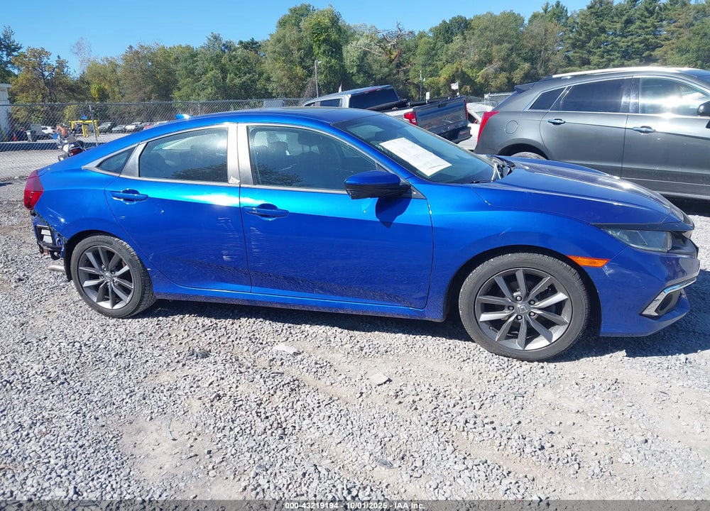 2020 HONDA CIVIC EX VIN: 2HGFC1F31LH681361