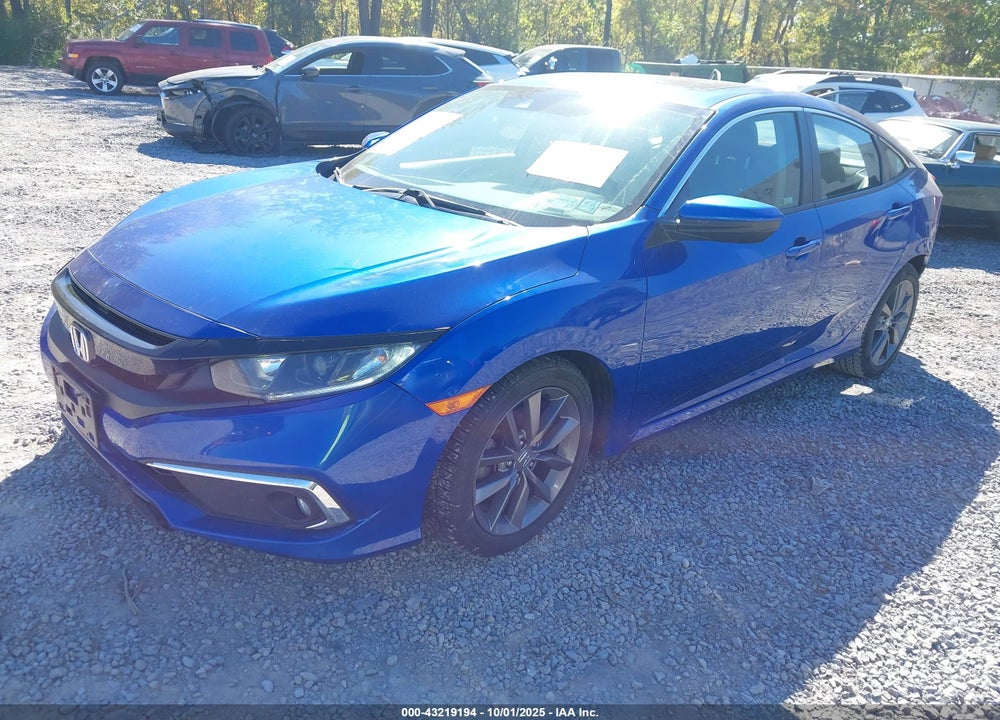 2020 HONDA CIVIC EX VIN: 2HGFC1F31LH681361