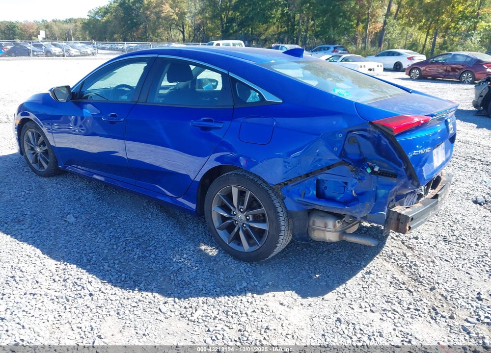 2020 HONDA CIVIC EX VIN: 2HGFC1F31LH681361