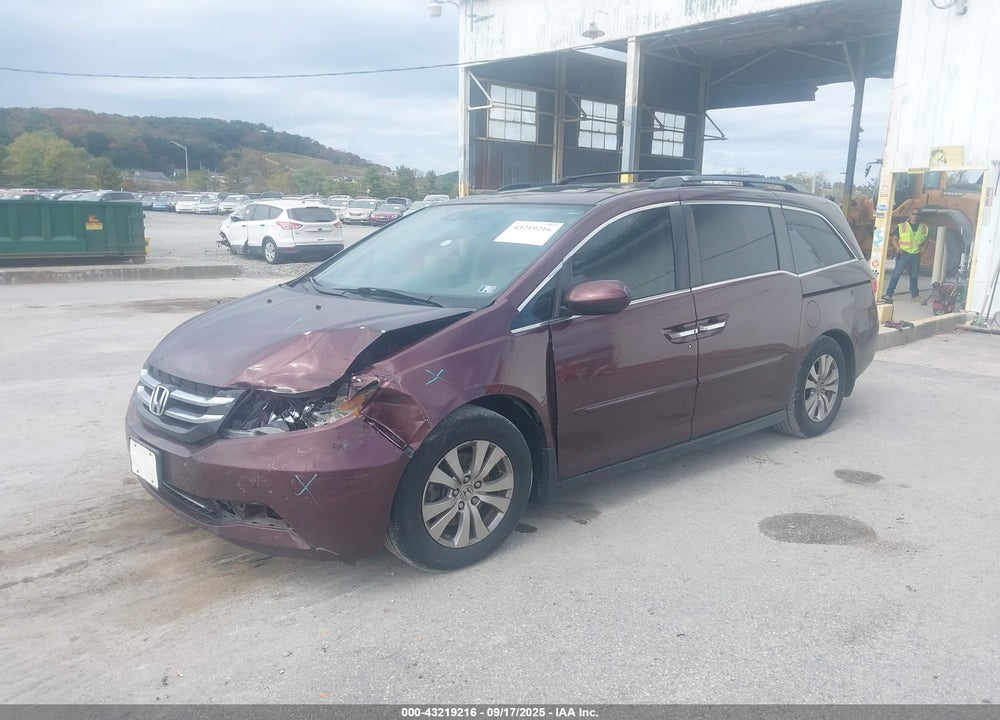 2015 HONDA ODYSSEY EX-L VIN: 5FNRL5H62FB048081