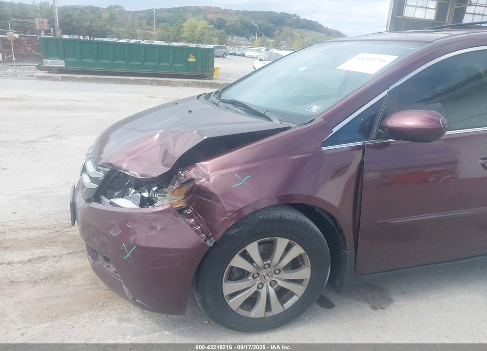 2015 HONDA ODYSSEY EX-L VIN: 5FNRL5H62FB048081