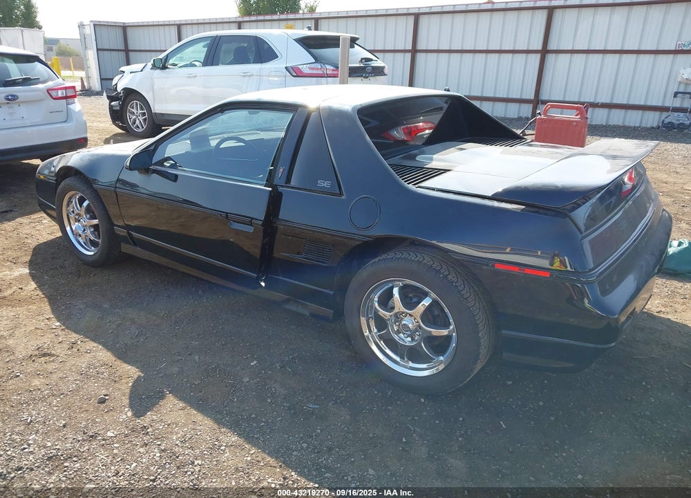 1986 PONTIAC FIERO SE VIN: 1G2PF3790GP219274