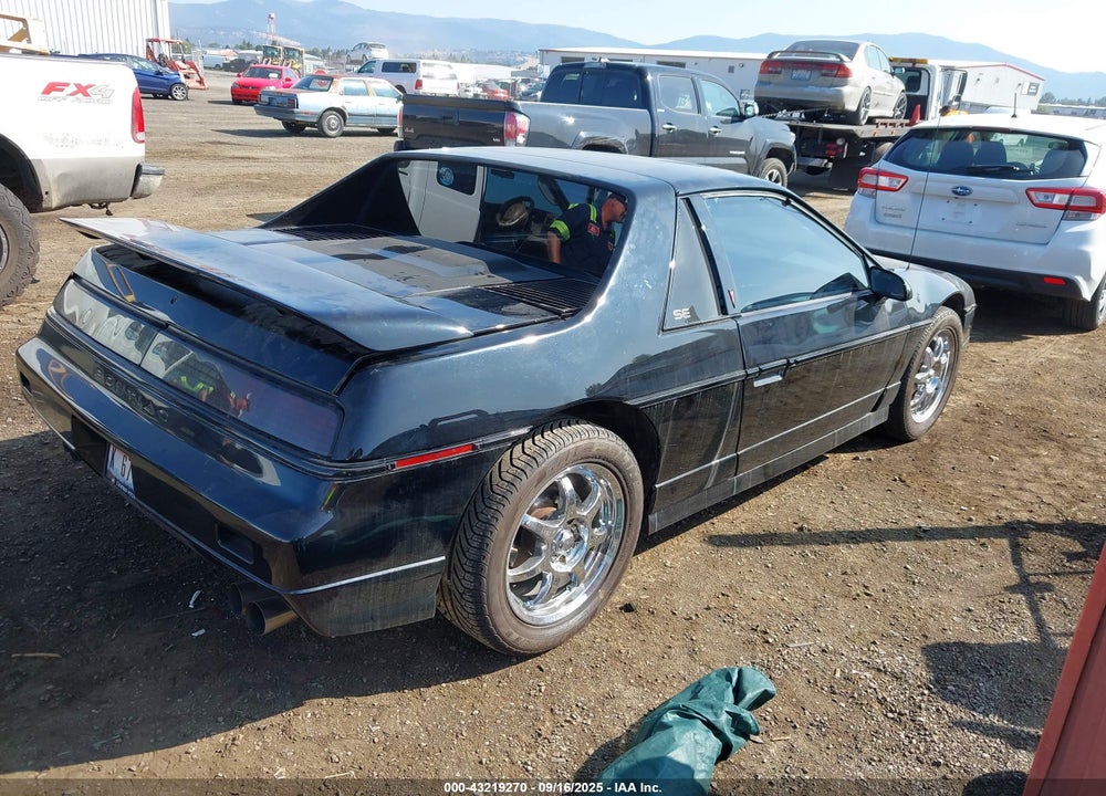 1986 PONTIAC FIERO SE VIN: 1G2PF3790GP219274