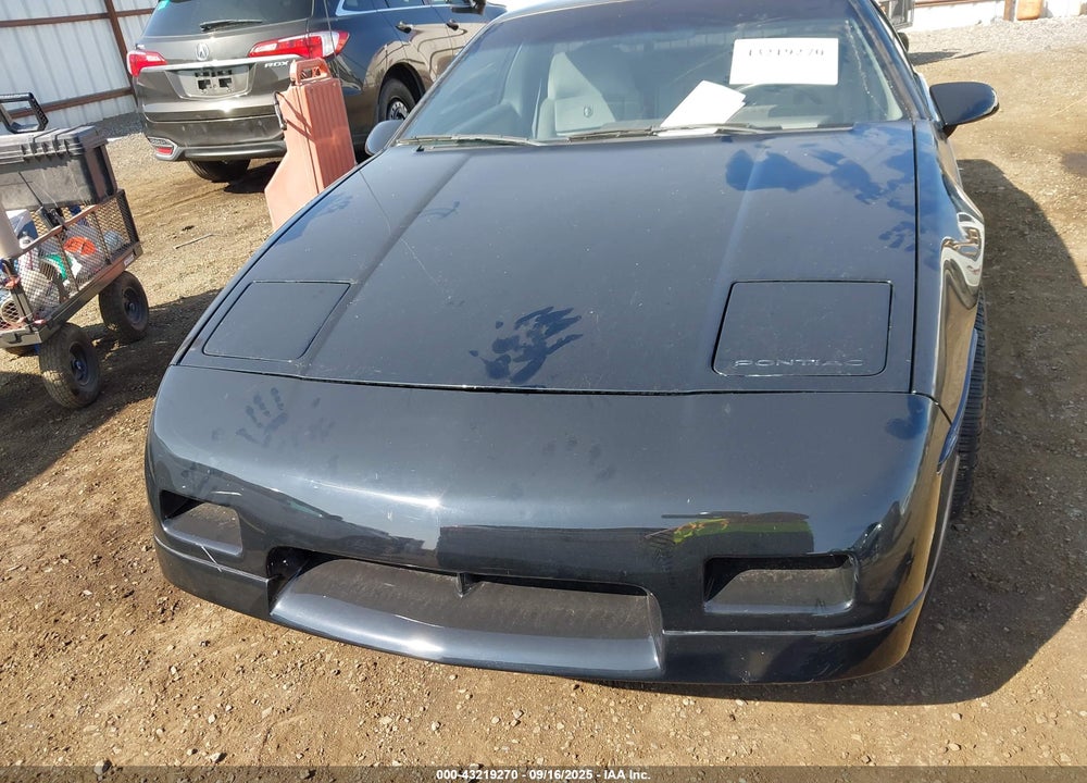 1986 PONTIAC FIERO SE VIN: 1G2PF3790GP219274