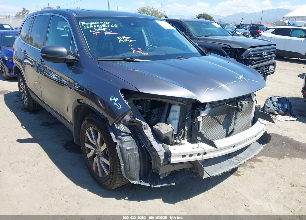 2021 HONDA PILOT 2WD EX-L VIN: 5FNYF5H54MB026137