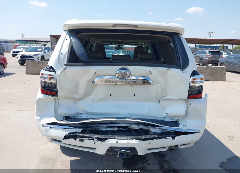 2016 TOYOTA 4RUNNER VIN: JTEZU5JR4G5146867
