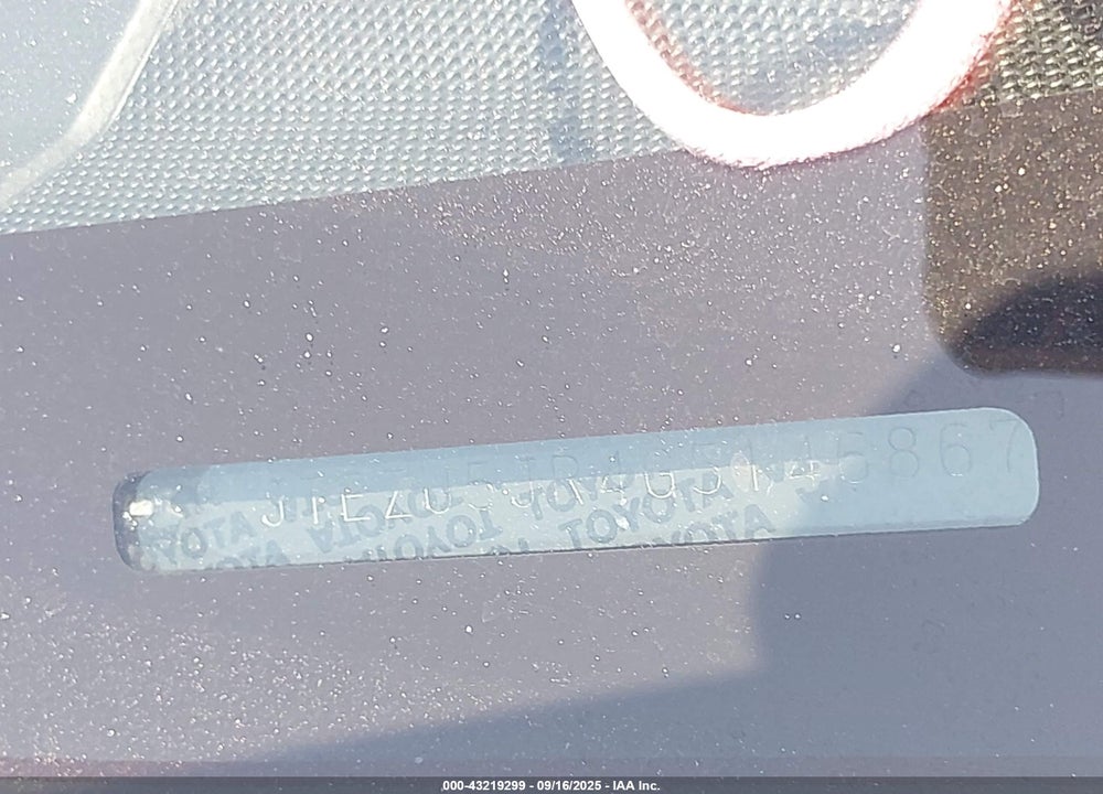 2016 TOYOTA 4RUNNER VIN: JTEZU5JR4G5146867