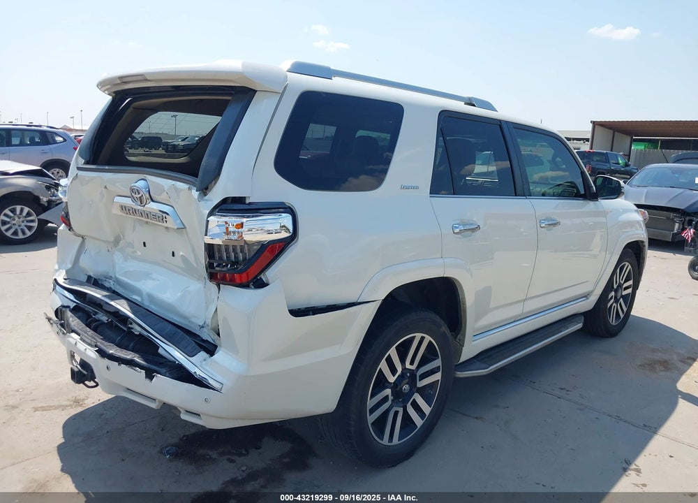 2016 TOYOTA 4RUNNER VIN: JTEZU5JR4G5146867