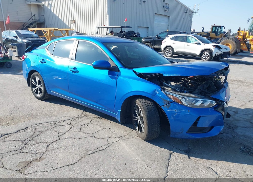 2022 NISSAN SENTRA SV XTRONIC CVT VIN: 3N1AB8CVXNY205118