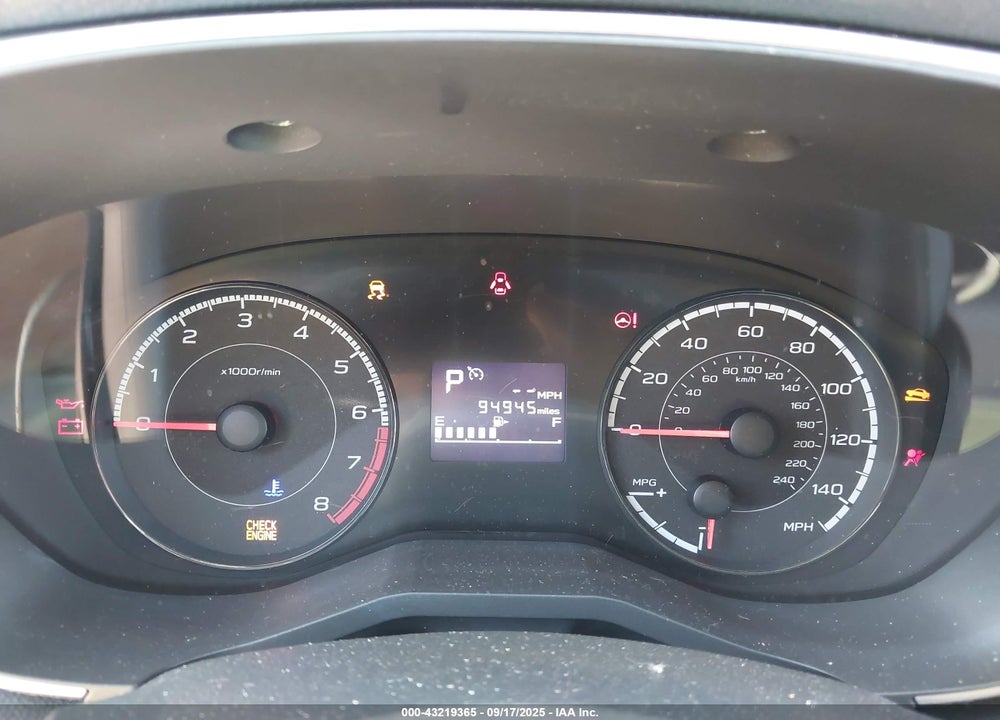 2019 SUBARU CROSSTREK VIN: JF2GTADC5KH366039