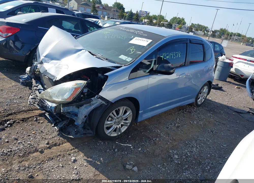 2009 HONDA FIT VIN: JHMGE88439S007675