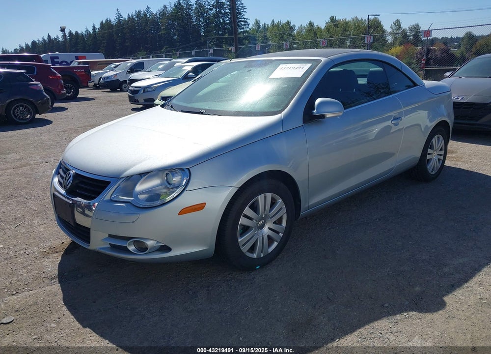 2007 VOLKSWAGEN EOS 2.0T VIN: WVWAA71F07V044994