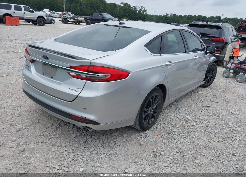 2018 FORD FUSION HYBRID SE VIN: 3FA6P0LU3JR169196