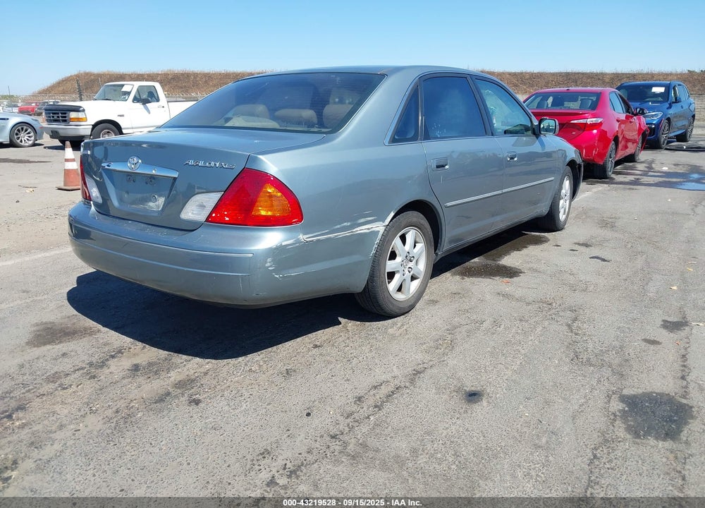 2000 TOYOTA AVALON XLS VIN: 4T1BF28B5YU016753