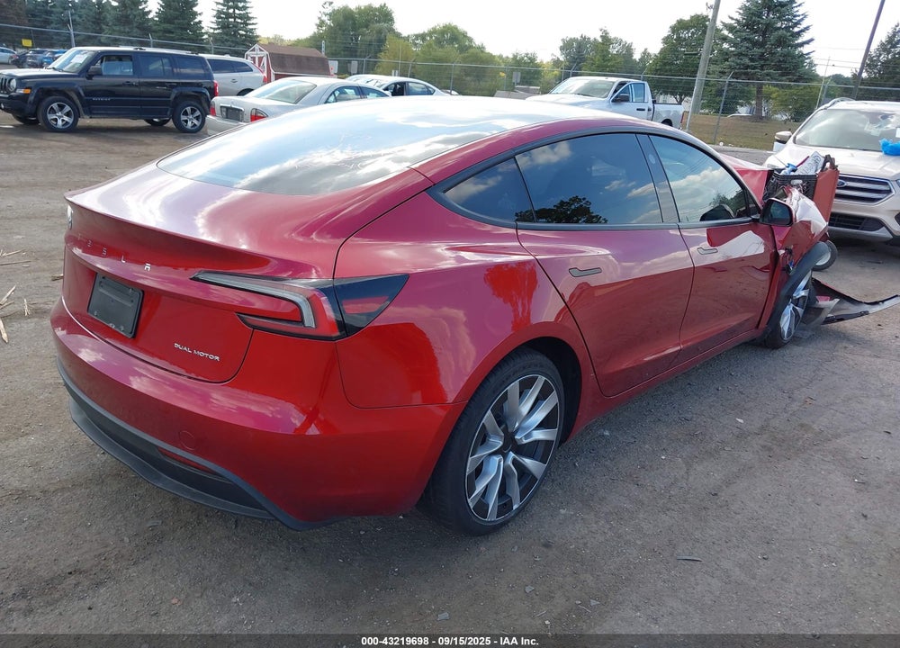 2025 TESLA MODEL 3 VIN: 5YJ3E1EB5SF874198