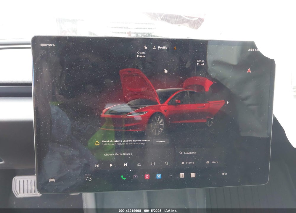 2025 TESLA MODEL 3 VIN: 5YJ3E1EB5SF874198