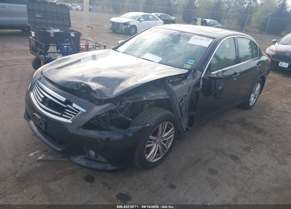2011 INFINITI G25X VIN: JN1DV6AR9BM450652