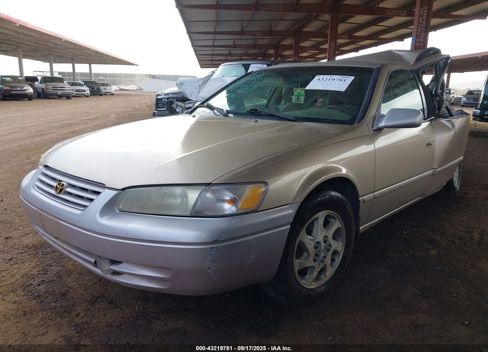 1998 TOYOTA CAMRY XLE V6 VIN: JT2BF28K1W0118567