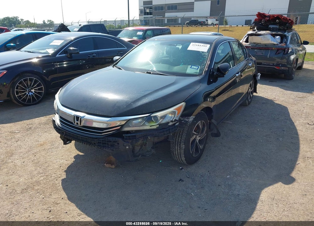 2016 HONDA ACCORD VIN: 1HGCR2F31GA176772
