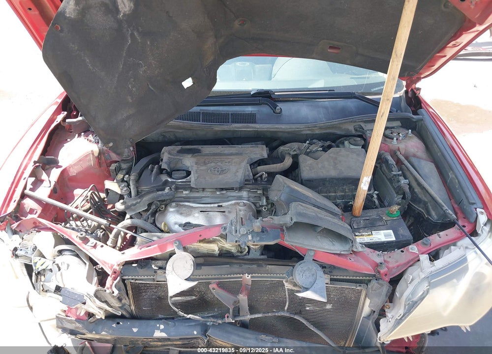 2012 TOYOTA CAMRY SE VIN: 4T1BF1FK0CU608941