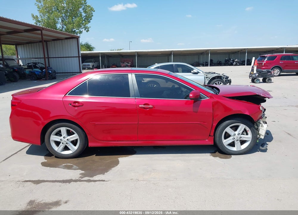 2012 TOYOTA CAMRY SE VIN: 4T1BF1FK0CU608941