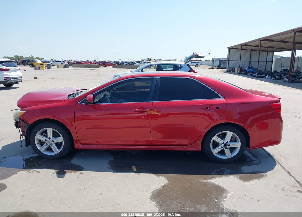 2012 TOYOTA CAMRY SE VIN: 4T1BF1FK0CU608941