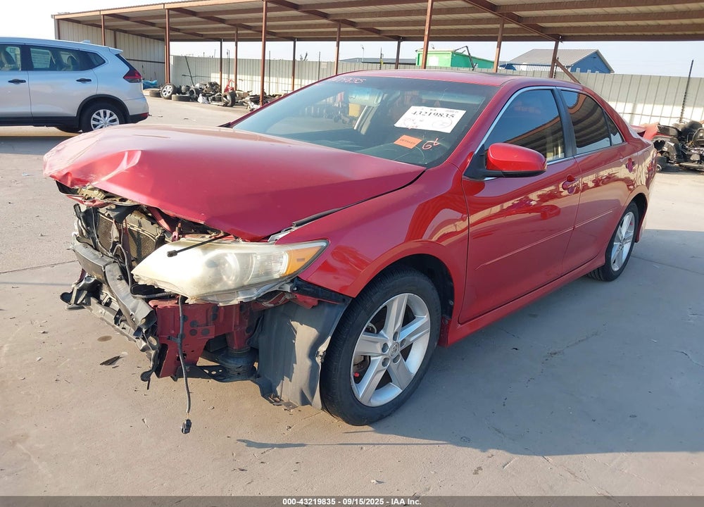 2012 TOYOTA CAMRY SE VIN: 4T1BF1FK0CU608941