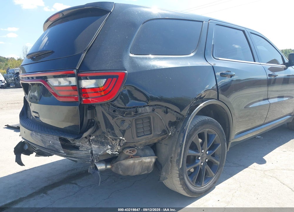 2018 DODGE DURANGO VIN: 1C4RDJAG9JC116908