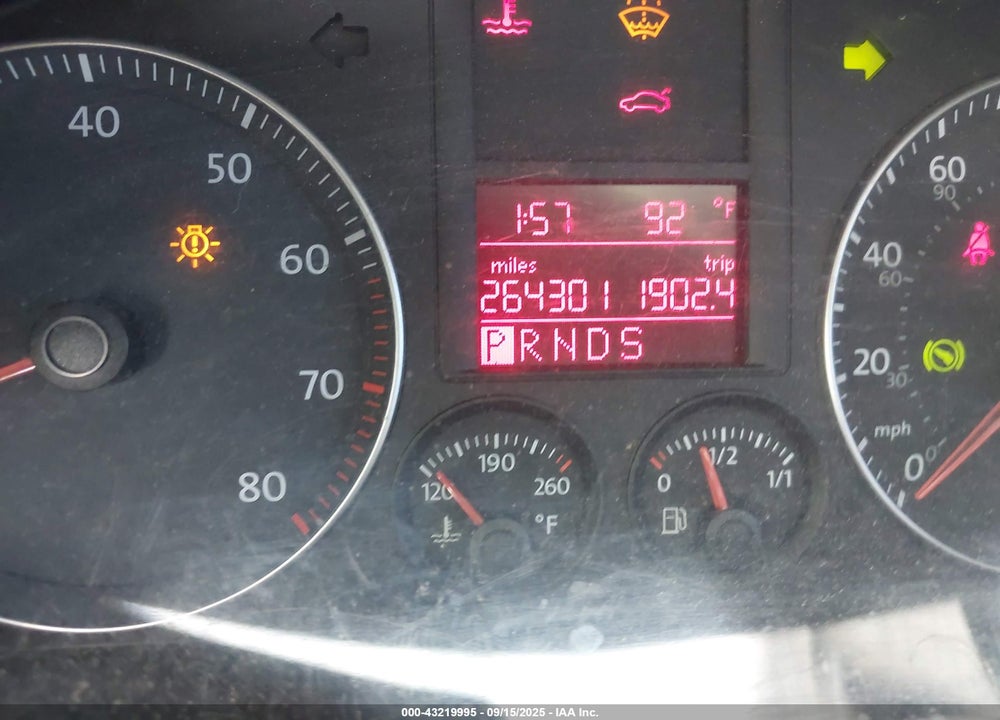 2008 VOLKSWAGEN JETTA SE VIN: 3VWRM71K48M122872