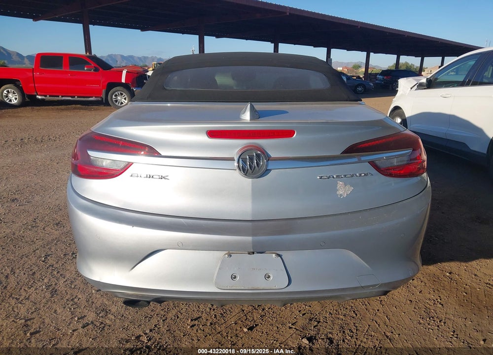 2016 BUICK CASCADA VIN: W04WT3N55GG126972