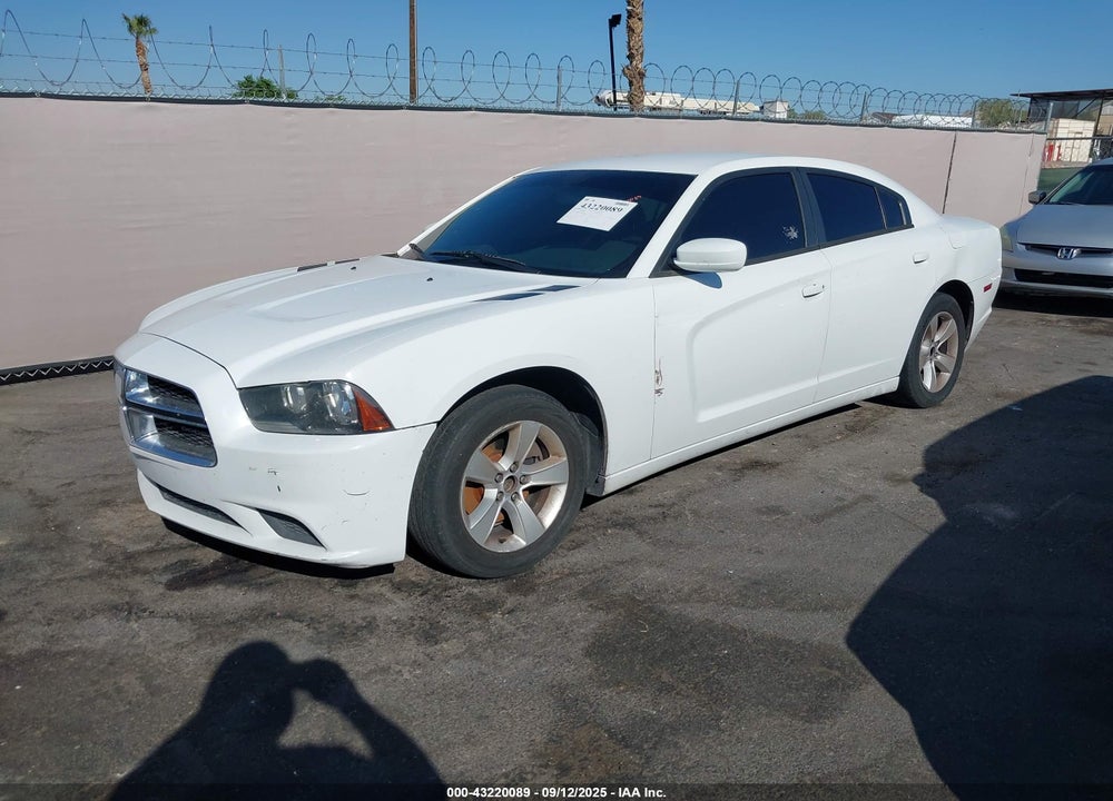 2014 DODGE CHARGER SE VIN: 2C3CDXBG8EH186625