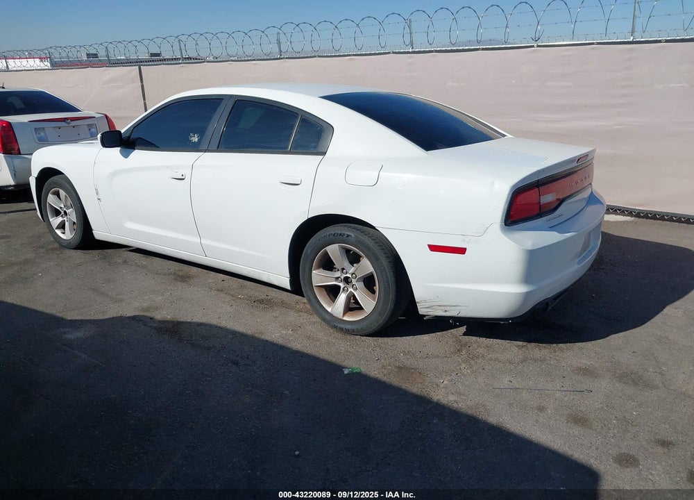 2014 DODGE CHARGER SE VIN: 2C3CDXBG8EH186625