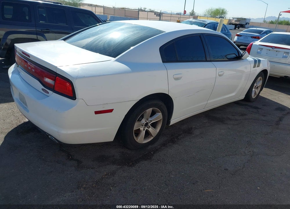 2014 DODGE CHARGER SE VIN: 2C3CDXBG8EH186625