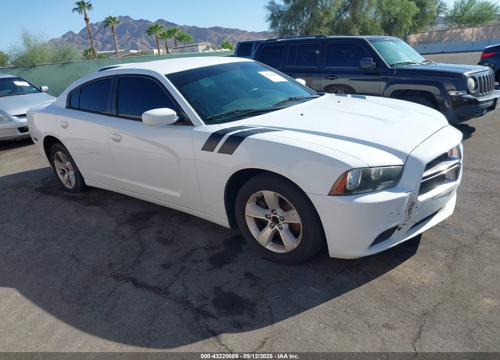 2014 DODGE CHARGER SE VIN: 2C3CDXBG8EH186625