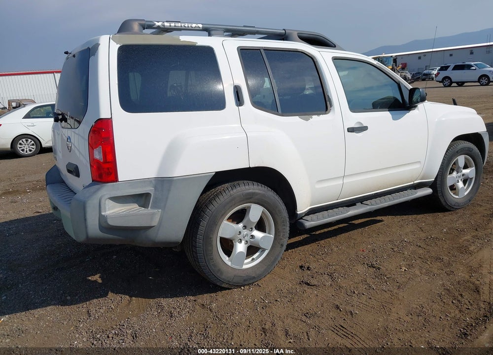 2006 NISSAN XTERRA VIN: 5N1AN08U86C549204