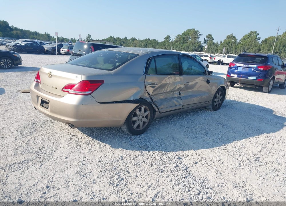 2005 TOYOTA AVALON XL VIN: 4T1BK36B65U033254