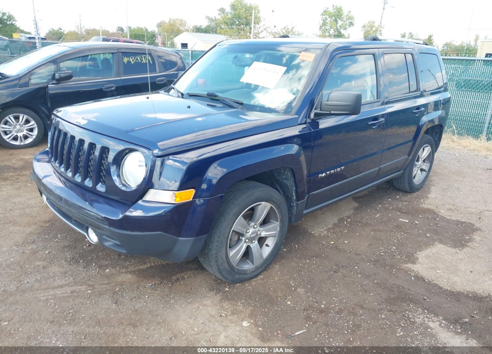 2017 JEEP PATRIOT VIN: 1C4NJPFA0HD211697