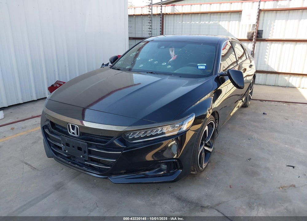 2022 HONDA ACCORD VIN: 1HGCV1F32NA012207